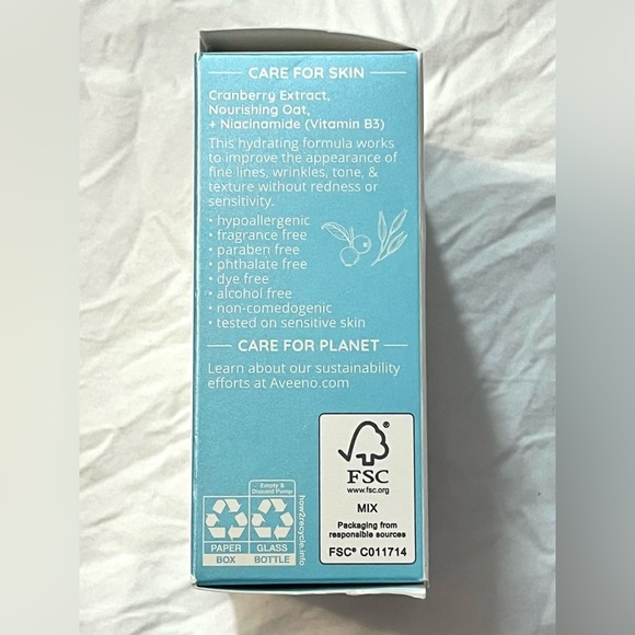 Aveeno Calm + Restore Age Renewal Serum 1.0 Fl Oz New in Box - Picture 2 of 9